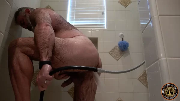 Will Angell Jerks Off During An Enema 1