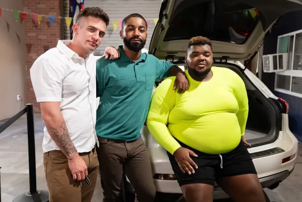 Gobble That Cock 2: Santana XXL, Shadow & Trevor Brooks