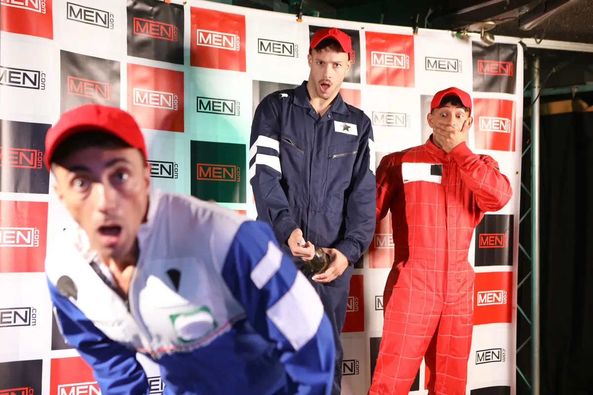 Kenzo Alvarez, Arno Antino & Liam Alyesto: Revved Up & Ready To Fuck Kenzo Alvarez, Arno Antino & Liam Alyesto: Revved Up & Ready To Fuck 3