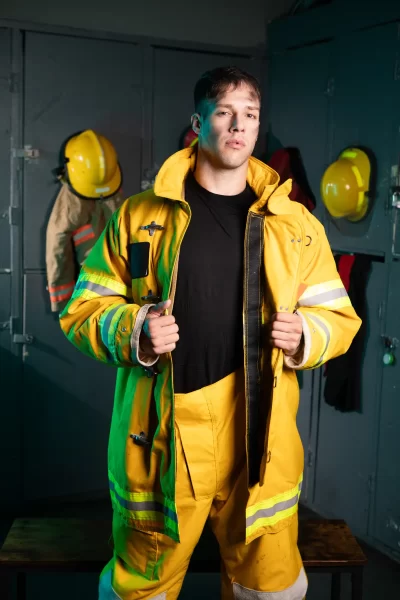 Arno Antino, Dom King & Mateo Tomas Are Hung Firemen 4