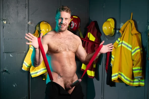 Arno Antino, Dom King & Mateo Tomas Are Hung Firemen 8