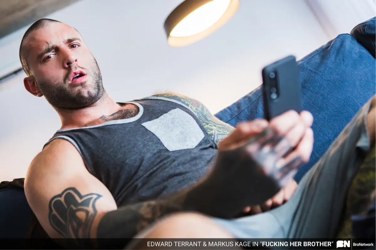 Edward Terrant Seduces Marcus Kage at The Bro Network