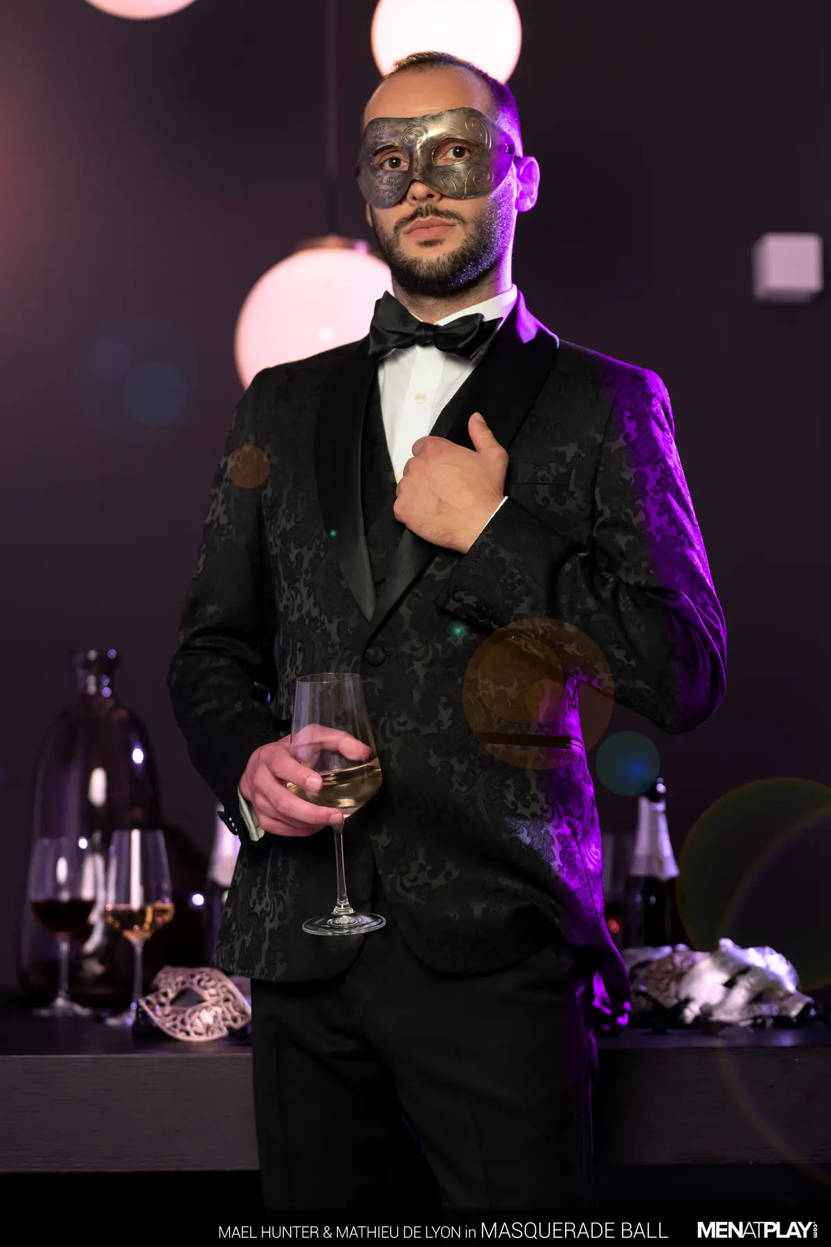 Mael Hunter & Mathieu De Lyon In Masquerade Ball 1