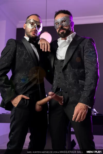 Mael Hunter & Mathieu De Lyon In Masquerade Ball 3