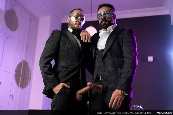 Mael Hunter & Mathieu De Lyon In Masquerade Ball 4