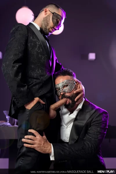 Mael Hunter & Mathieu De Lyon In Masquerade Ball 5