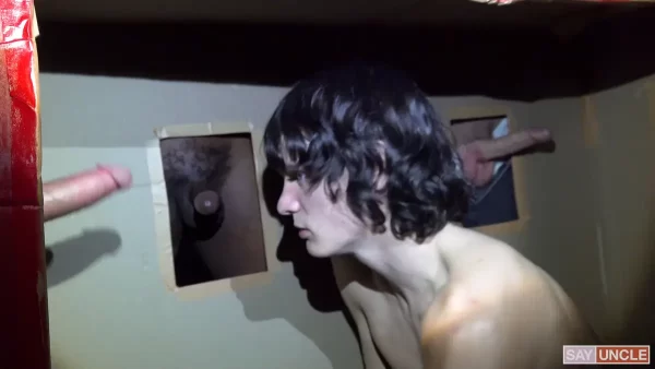Spikey Dee's Glory-Hole Gang-Bang 1