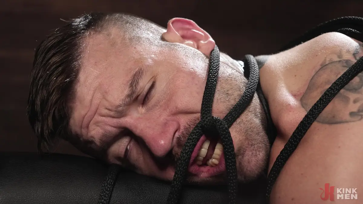 Cliff Jensen Is Buck Richards’ Leather Daddy In A Hot BDSM Session 6