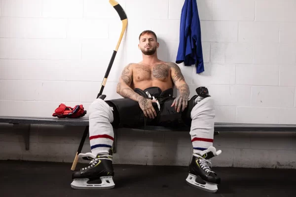 Hot Hockey Player Parker Savage Bangs Marcus McNeil 1