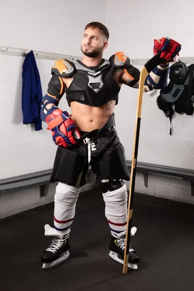 Hot Hockey Player Parker Savage Bangs Marcus McNeil