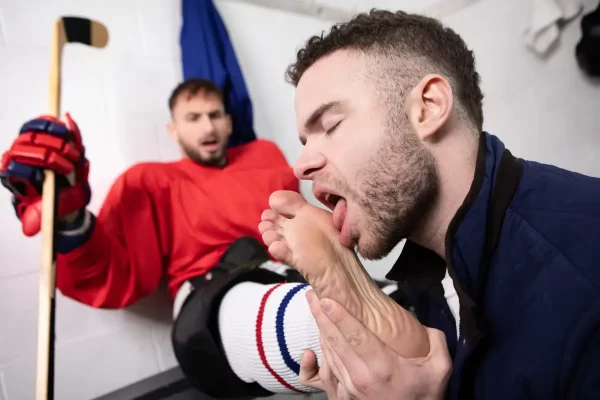 Hot Hockey Player Parker Savage Bangs Marcus McNeil 7