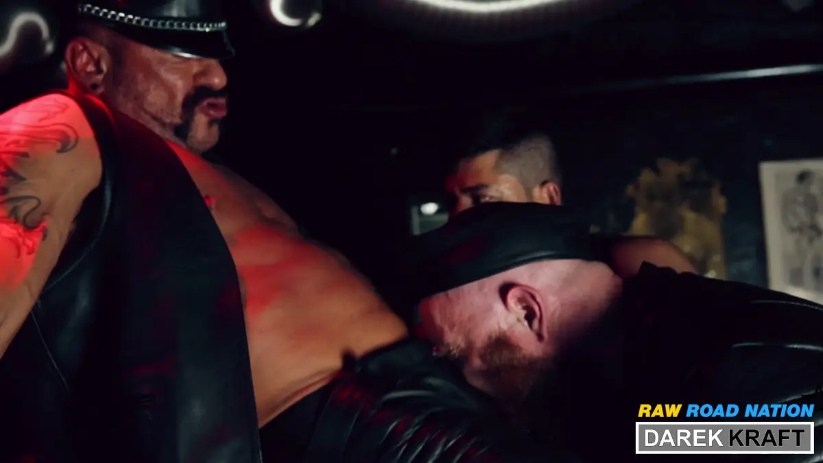Leather Porn With Darek Kraft, Fell Ball & Sultan Rhodos 3