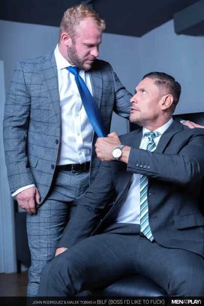 Sex In Suits: John Rodriguez Pounds Malek Tobias 2
