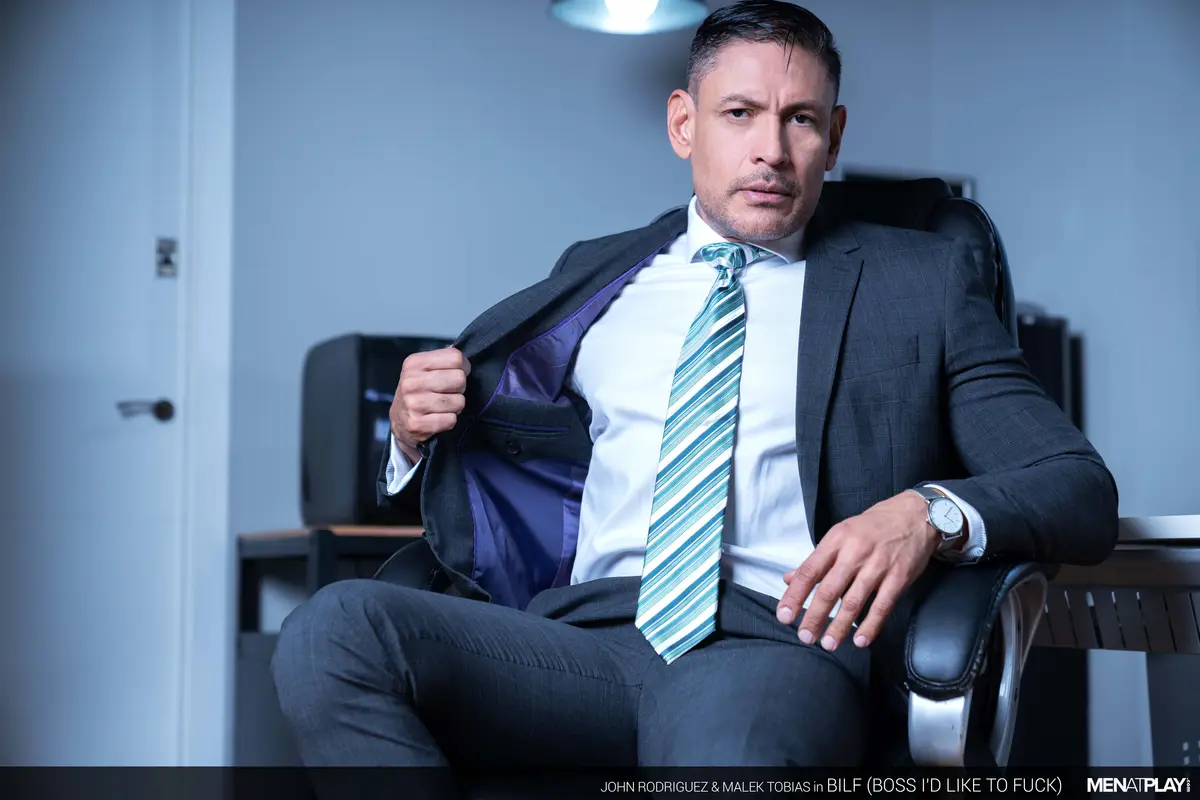 Sex In Suits: John Rodriguez Pounds Malek Tobias