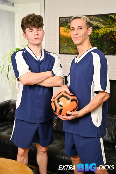 Silas Brooks & Des Irez Are Two Horny Gay Soccer Players 4