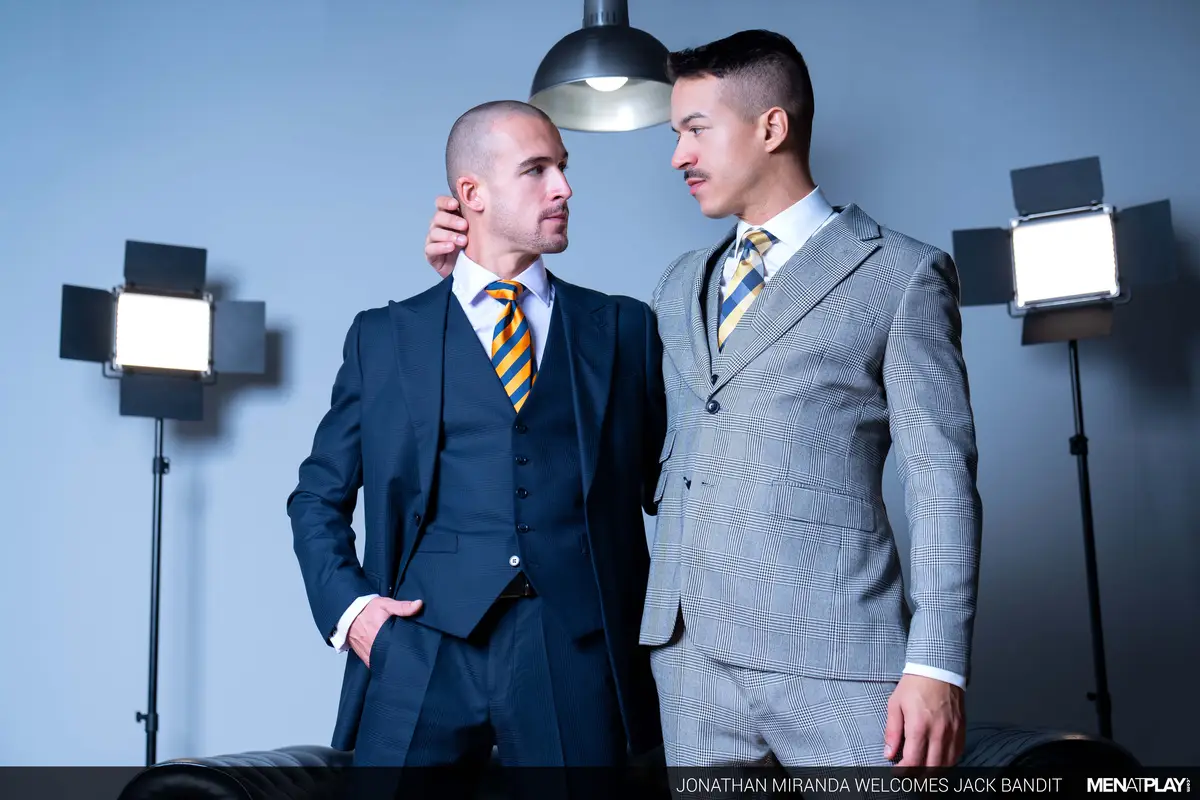 The Gay Porn Interview Of Jack Bandit With Jonathan Miranda For Men At Play