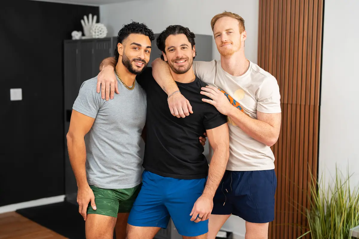 Diego Silva, Lucas Scott & Paul – RAW for Sean Cody