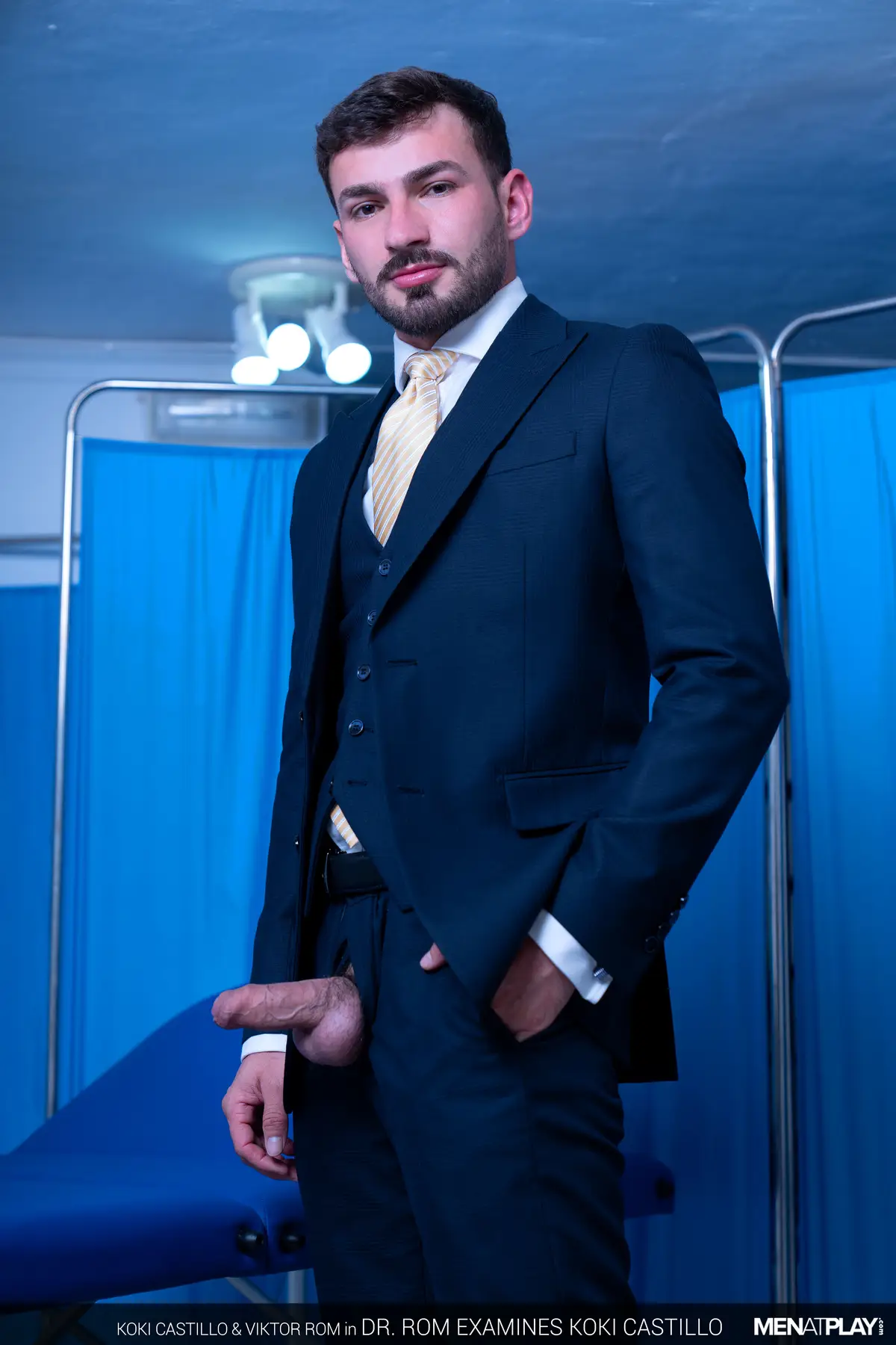 Dr. Viktor Rom Performs Rectal Exam on Koki Castillo 1