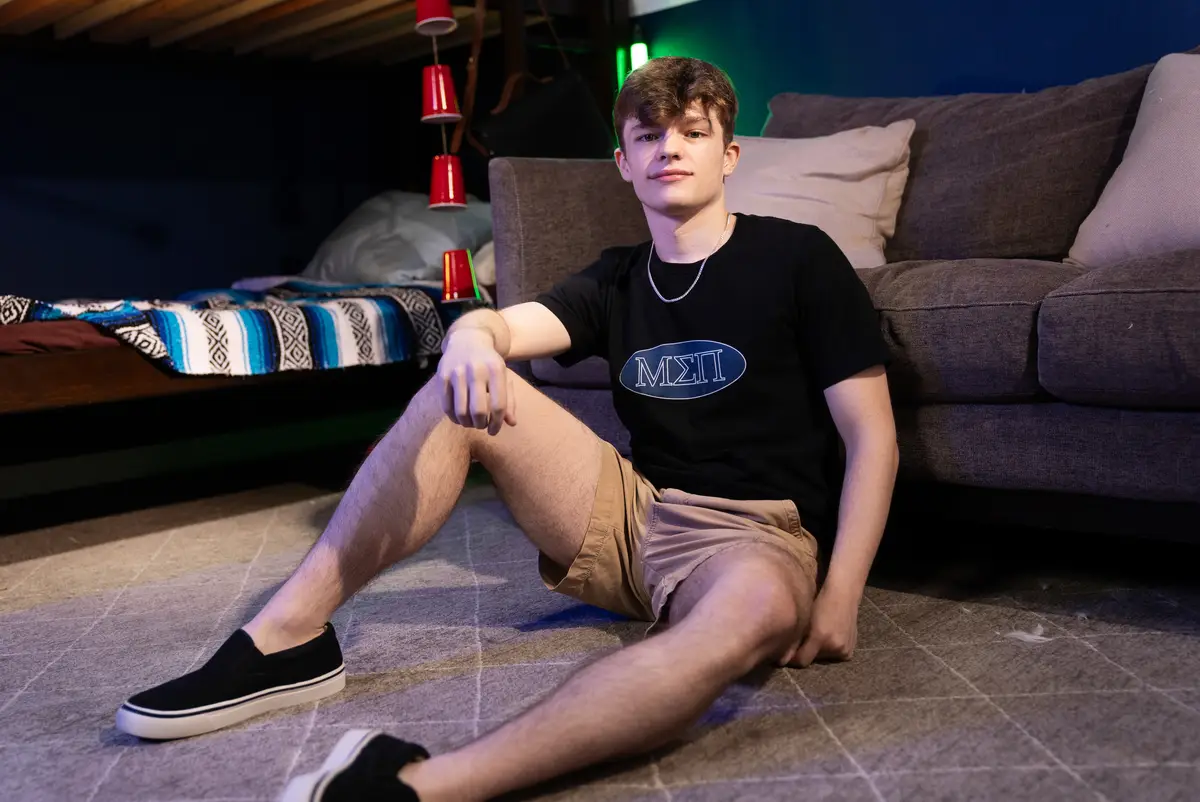 Freshmen Finn August & Jake Preston Do It With Johnny Donovan 4