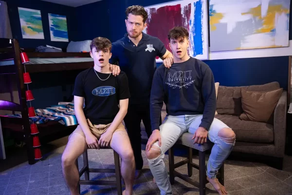 Freshmen Finn August & Jake Preston Do It With Johnny Donovan 6