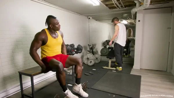 Harrison Feels & Only Matt: Locker Room Muscle Clash 1