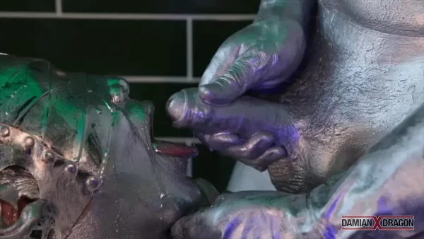 Metallic Twist on Intimacy: Damian Dragon & Botan Peony 2