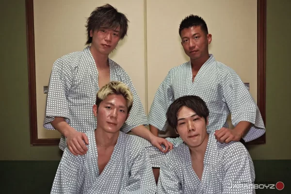 Japanese Bareback Foursome: Reach, Ramu, Zen & Kouya 5