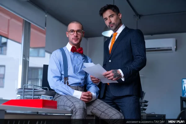 Jack Bandit Helps Lazzarato With His Taxes - Men At Play