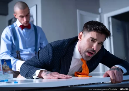 Jack Bandit Helps Lazzarato With His Taxes - Men At Play 7