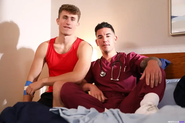 Nurse JC Hunt Takes It From His Patient Kam Stone