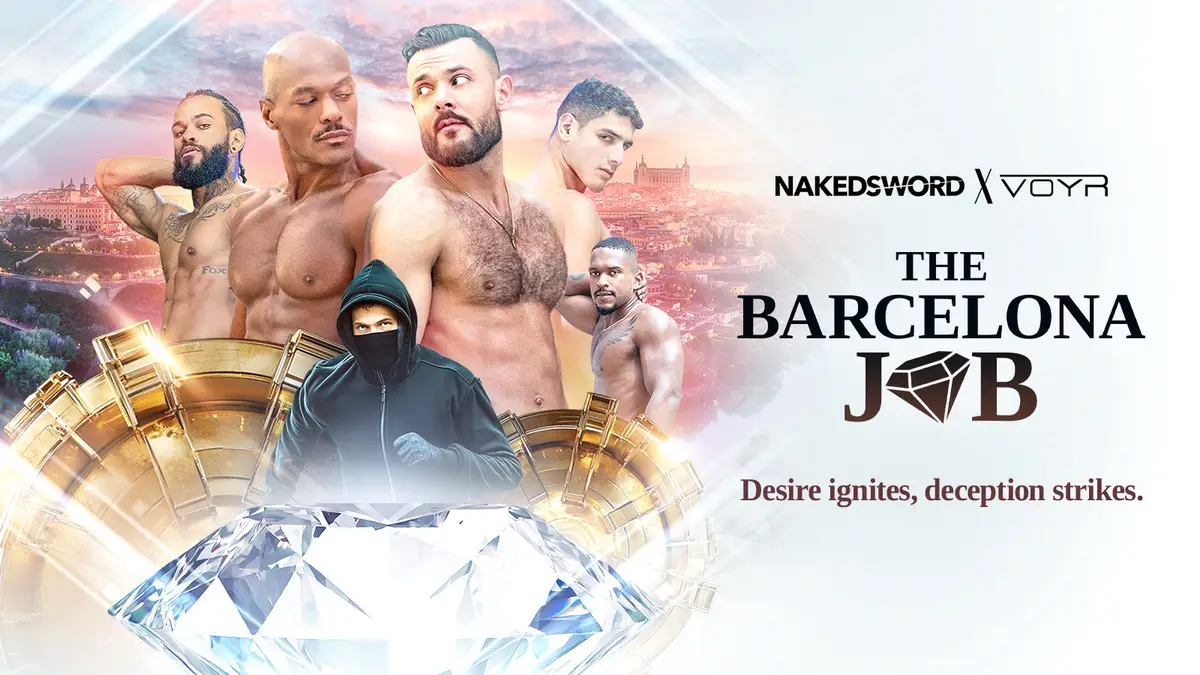 Coming Soon: Naked Sword's "The Barcelona Job"