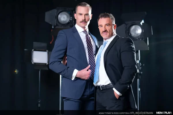 Ross Hurston & Adam Tyrant Go Wild During A Live Broadcast 1