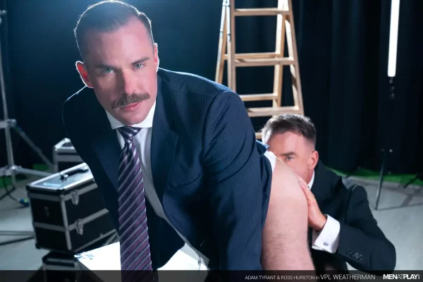 Ross Hurston & Adam Tyrant Go Wild During A Live Broadcast 8