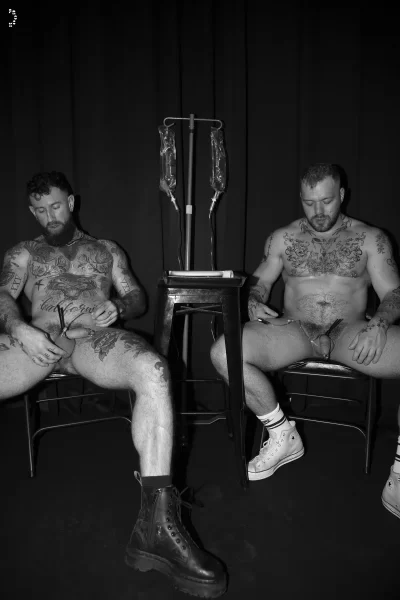 Troy Daniels & Gunnar Gates' Saline Balls Fetish 11