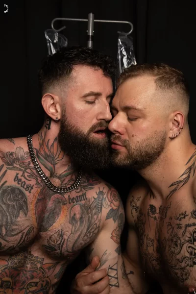 Troy Daniels & Gunnar Gates' Saline Balls Fetish