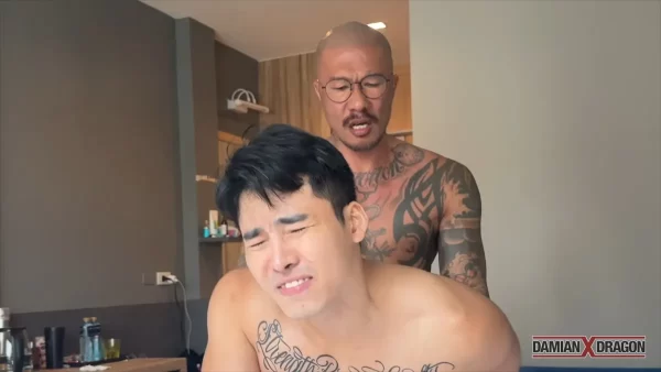 Damian Dragon Bangs Tony Phung Gay Porn 3