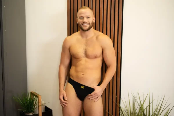 Marco Alessandro & River North Do It In The Gym Locker Room Gay Porn 3