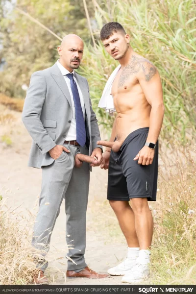 Spanish Cruising Spot: Alexandro Cabrera, Tom Storm Gay Porn 1