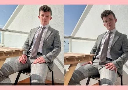 Grant Ducati's Suit Fetish Solo At Men At Play Gay Porn 6