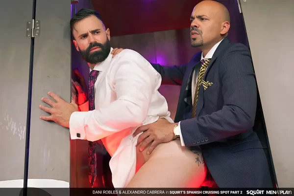 Spanish Cruising Spot 2: Alexandro Cabrera & Dani Robles Gay Porn 5