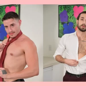 Step-Bro Noah Asli Bangs Jordan Joseph On His Weeding Day Gay Porn 8