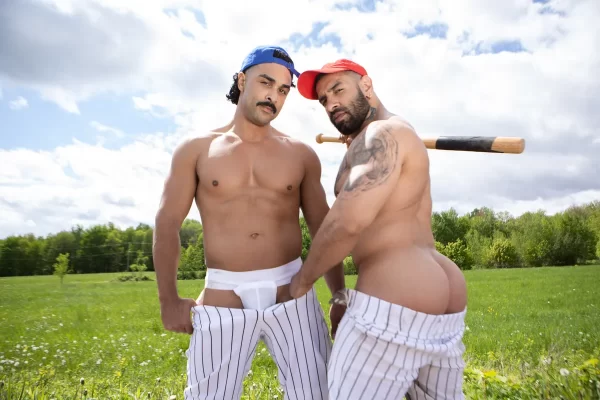 Take Me Out To The Butt Game: Diego Silva & Mateo Zagal Gay Porn 4