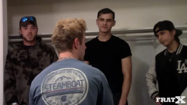 Benji Jagger's Cum Dump at FraternityX Gay Porn