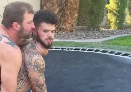 Bouncing Into Bliss: Colby Jansen & Hatler Gurius Bouncing Into Bliss: Colby Jansen & Hatler Gurius Gay Porn