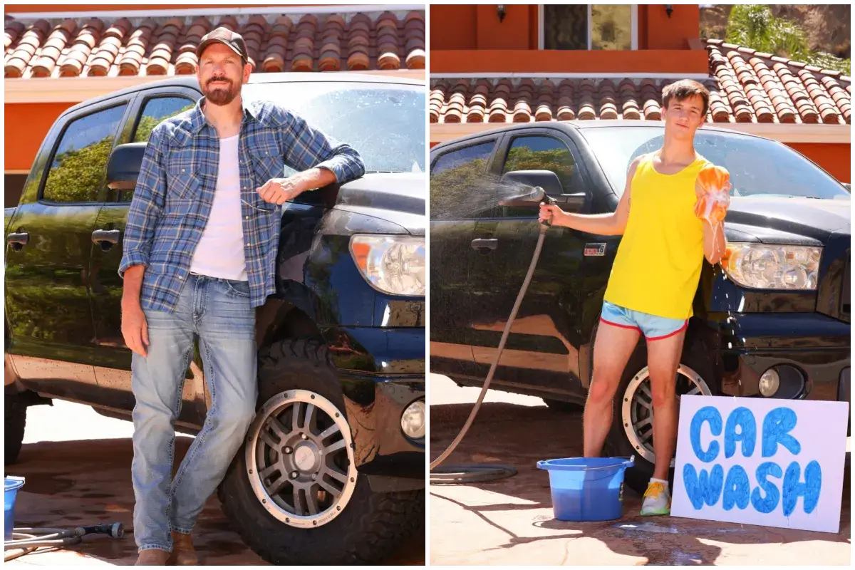 Carwash: Zac Steele Cleans Ryan Landers 2 Carwash: Zac Steele Cleans Ryan Landers Gay Porn 10