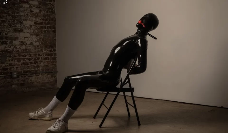Frock The World Presents A New Rubber Fetish Film Gay Porn 1
