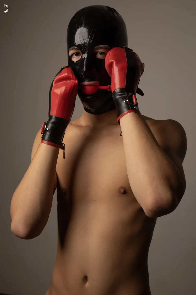 Frock The World Presents A New Rubber Fetish Film Gay Porn 6