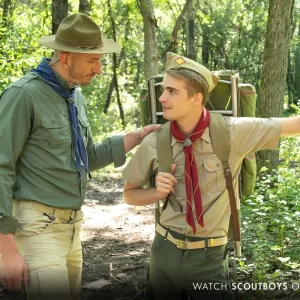 James Blond Takes It From Jay Stryker In The Woods Gay Porn