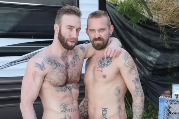 Manuel Salco & Stephan Raw At Trailer Trash Boys Gay Porn