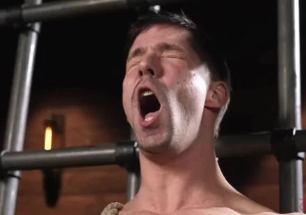 Men On Edge: Eddie Patrick VS Derek Kage & Van Darkholme Gay Porn 5